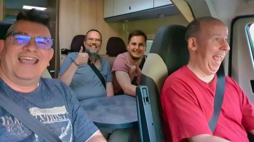 Auf dem Weg ins Erzgebirge